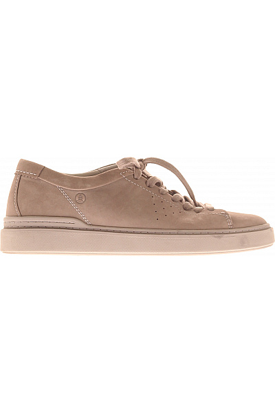 Clarks Pánské Béžové Semišové Tenisky šněrovací Volnočasové Vel. 43