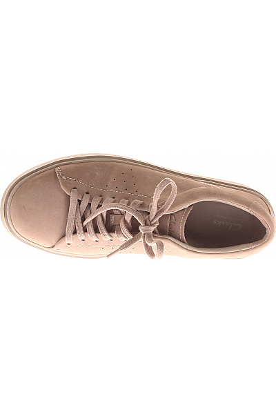 Clarks Pánské béžové semišové tenisky šněrovací volnočasové Vel. 43 | Clarks | obrázek 2