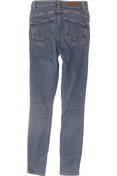 ONLY Dámské modré strečové skinny džíny s vysokým pasem Vel. S/30 | ONLY | obrázek 2