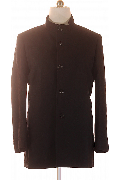 pour Pánský vlněný kabát s vysokým límcem elegantní podzimní zimní Vel. 50 | pour | obrázek 2