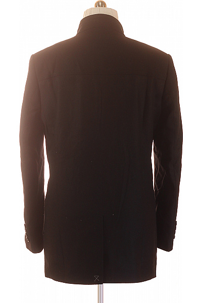 pour Pánský vlněný kabát s vysokým límcem elegantní podzimní zimní Vel. 50 | pour | obrázek 3