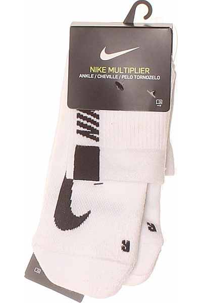 Nike Ponožky Kotníkové Bílé Velikost 42/46