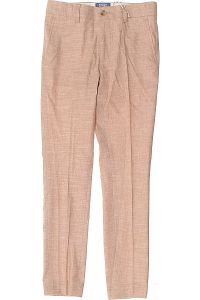 JACK & JONES Dětská chlapecká souprava béžová lněná Vel. 128 | JACK & JONES | obrázek 4