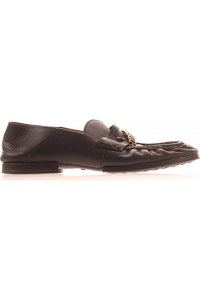 TOD´S Dámské Kožené Mokasíny Elegantní Vycházkové černé Vel. 37