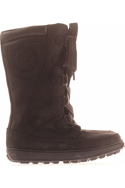 Timberland Dětské Kožené Zimní Boty šněrovací Zateplené Vel. EU 38