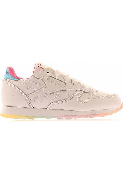 Reebok Dětské Kožené Tenisky Na Volný čas šněrovací Barevné Velikost EU 29