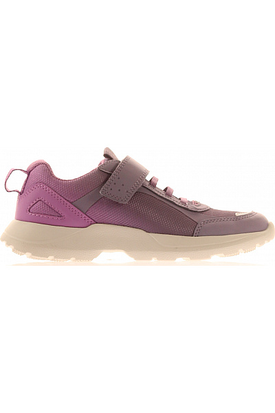 Superfit Dětské Tenisky Fialové Na Suchý Zip Sportovní Textilní