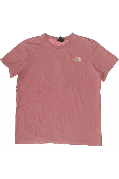 THE NORTH FACE Dámské Tričko Krátký Rukáv Růžové Basic Velikost EU M