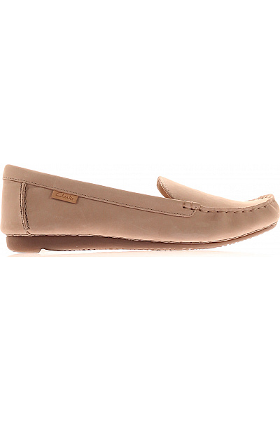 Clarks Dámské Kožené Nazouvací Volnočasové Boty Velikost EU 37.5