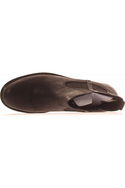 Clarks Dámské kožené kotníkové kozačky chelsea černé volnočasové podzimní Velikost 7.5 | Clarks | obrázek 2