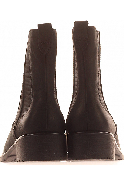 Clarks Dámské kožené kotníkové kozačky chelsea černé volnočasové podzimní Velikost 7.5 | Clarks | obrázek 4