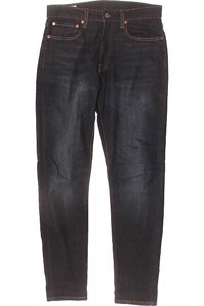 LEVIS Pánské Tmavě Modré Džíny Rovné S Kapsami Velikost S