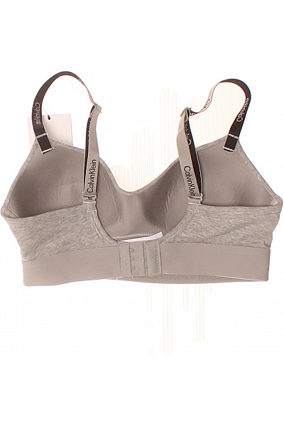 Calvin Klein Dámská bavlněná podprsenka hladká braletová šedá Velikost S | Calvin Klein | obrázek 3