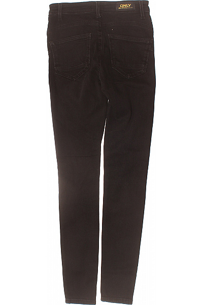 ONLY Dámské černé skinny džíny s vysokým pasem Velikost EU S/32 | ONLY | obrázek 2