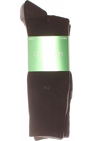 Calvin Klein Pánské Bavlněné Ponožky černé Velikost 40/46