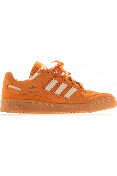 ADIDAS Pánské Oranžové Semišové Tenisky Velikost 42.5
