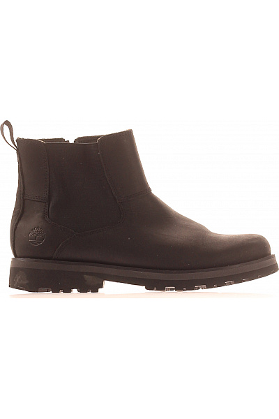 Timberland Dámské Kotníkové Kožené Chelsea Boty Podzimní Volnočasové černé Vel. 38