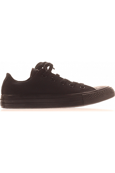 CONVERSE Černé Plátěné Tenisky šněrovací Na Platformě Volnočasové Vel. EU 36