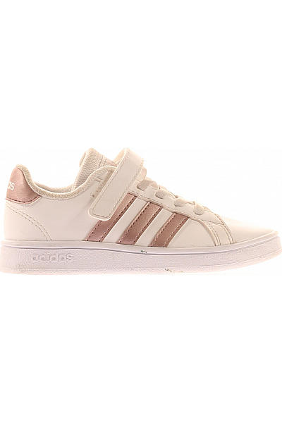 ADIDAS Dívčí Tenisky Růžové Na Suchý Zip Velikost 28