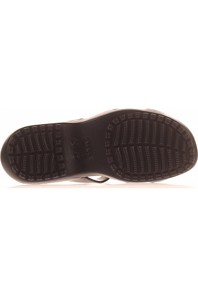 crocs dámské černé gumové sandály nazouvací volnočasové | crocs | obrázek 3