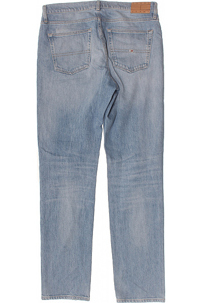 TOMMY HILFIGER Pánské džíny rovné modré bavlněné seprané Vel. EU 32/34 | TOMMY HILFIGER | obrázek 2