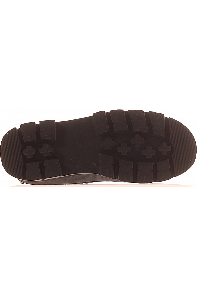 Clarks Dámské černé kožené kozačky na platformě Vel. EU 38 | Clarks | obrázek 3