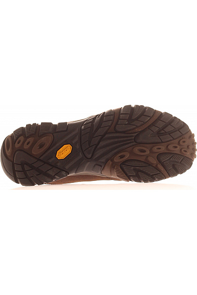 MERRELL pánské hnědé kožené trailové boty Velikost 41 | MERRELL | obrázek 3