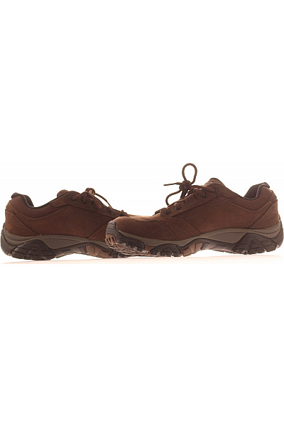 MERRELL pánské hnědé kožené trailové boty Velikost 41 | MERRELL | obrázek 5