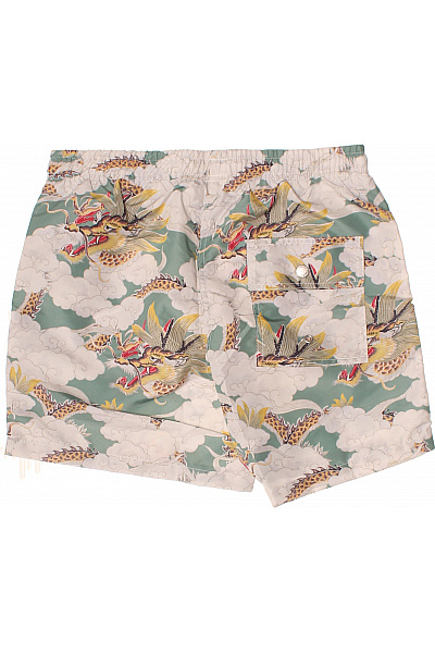 bather Pánské plavecké kraťasy s potiskem draků a mraků Velikost EU S | bather | obrázek 3
