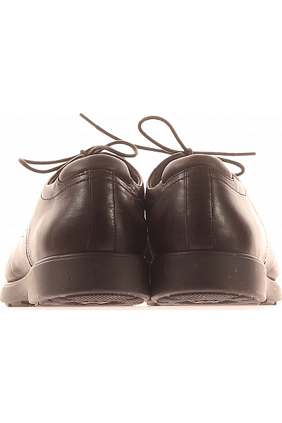 GEOX pánské hnědé polobotky elegantní šněrovací Velikost 45 | GEOX | obrázek 4