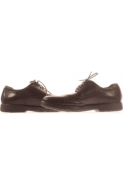 GEOX pánské hnědé polobotky elegantní šněrovací Velikost 45 | GEOX | obrázek 5