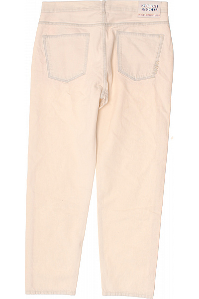 Scotch & Soda Dámské bavlněné volnočasové kalhoty s kapsami rovné Velikost L | Scotch & Soda | obrázek 3