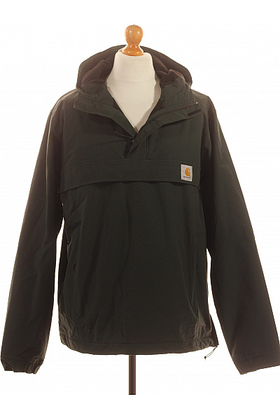 carhartt Pánská bunda přes hlavu zelená funkční s kapucí nylonová Vel. EU XL | carhartt | obrázek 3