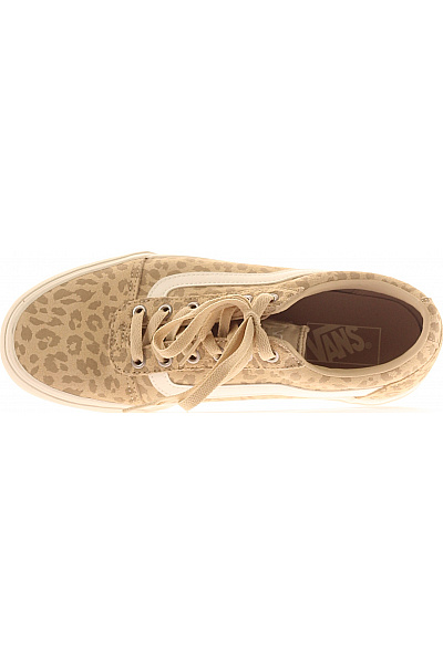 Vans béžové leopardí tenisky šněrovací volnočasové textilní Vel. 40.5 | Vans | obrázek 2