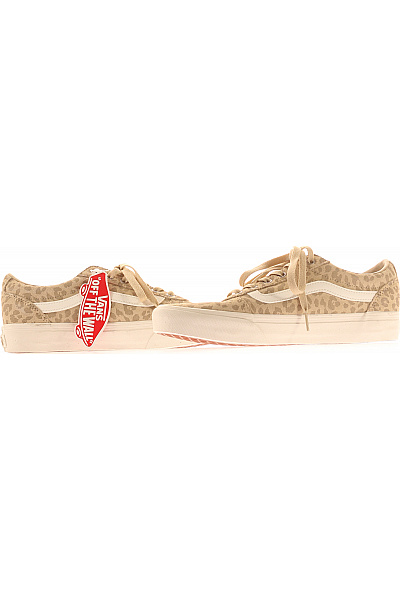 Vans béžové leopardí tenisky šněrovací volnočasové textilní Vel. 40.5 | Vans | obrázek 5