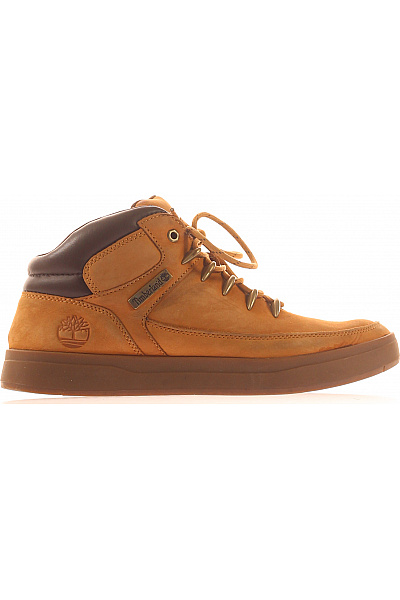 Timberland Pánské Kotníkové Tenisky Semišové Hnědé Volnočasové Vel. 43.5