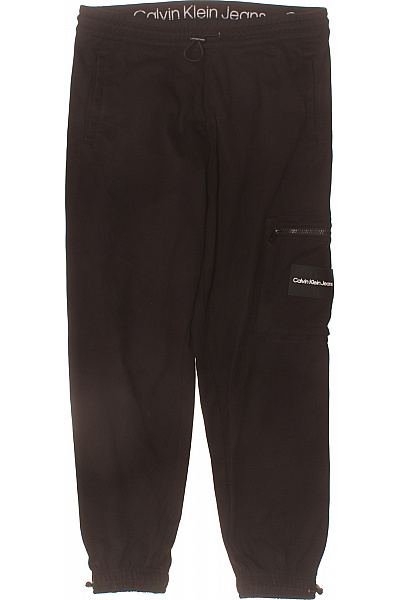 Calvin Klein pánské cargo tepláky volnočasové černé Velikost s | Calvin Klein | obrázek 2