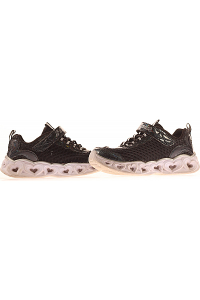 SKECHERS Dětské tenisky černé textilní sportovní na suchý zip Vel. EU 32 | SKECHERS | obrázek 5