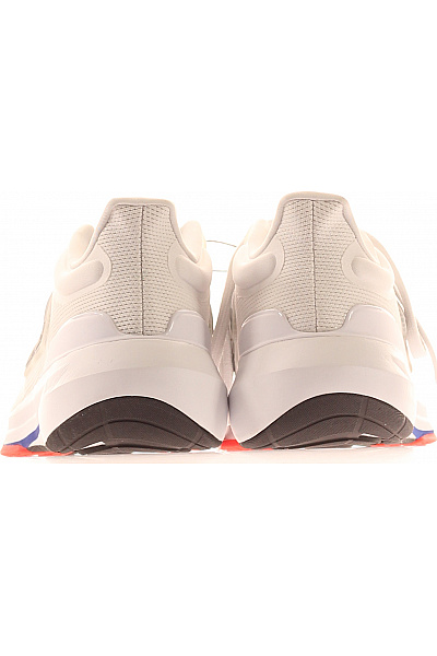ADIDAS Pánské běžecké tenisky textilní šněrovací bílé Vel. 44 | ADIDAS | obrázek 4