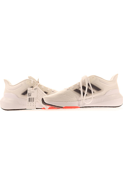 ADIDAS Pánské běžecké tenisky textilní šněrovací bílé Vel. 44 | ADIDAS | obrázek 5