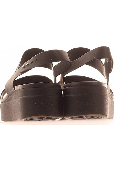 crocs Dámské černé sandály na platformě letní volnočasové Velikost 10 | crocs | obrázek 4