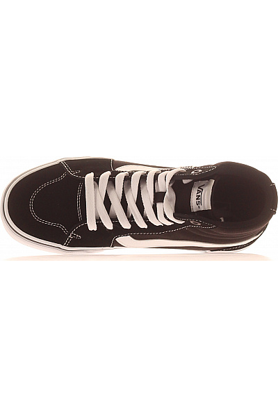 Vans černé kotníkové tenisky šněrovací volnočasové textilní Velikost 36.5 | Vans | obrázek 2