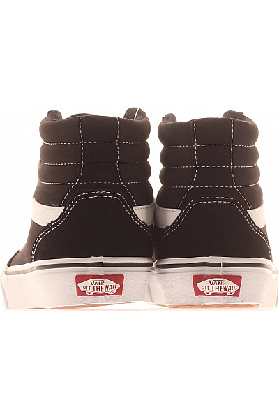 Vans černé kotníkové tenisky šněrovací volnočasové textilní Velikost 36.5 | Vans | obrázek 4