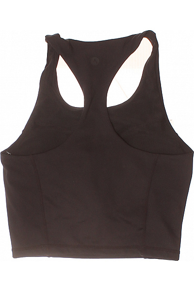 blacctraining sportovní crop top na jógu hladká černá Vel. EU XS | blacctraining | obrázek 3