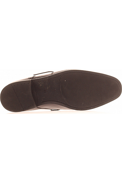 LAWRENCE GREY Pánské polobotky černé elegantní šněrovací Vel. 43 | LAWRENCE GREY | obrázek 3