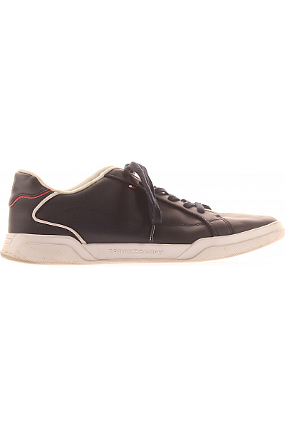 TOMMY HILFIGER Pánské Modré Tenisky Tommy Hilfiger šněrovací Volnočasové Vel. 45