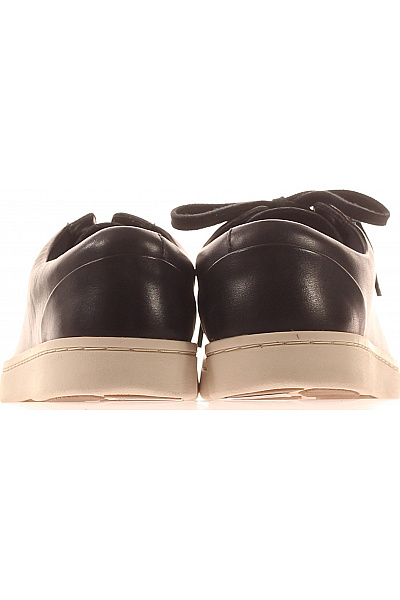 Clarks Pánské černé kožené tenisky šněrovací volnočasové Velikost 42 | Clarks | obrázek 4
