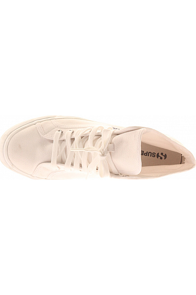 Superga Dámské vysoké plátěné tenisky bílé šněrovací na platformě Velikost EU 40 | Superga | obrázek 2