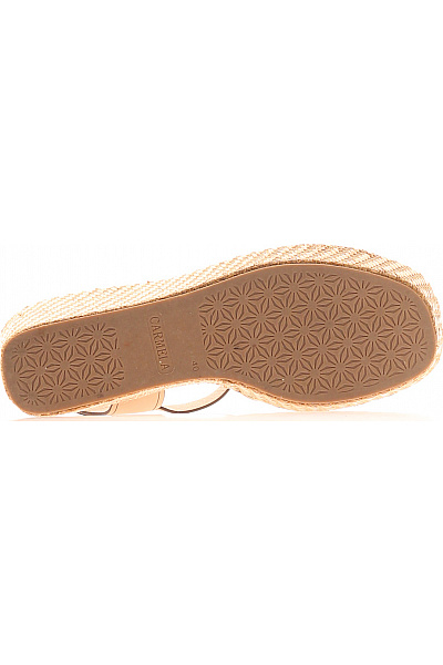 CARMELA Dámské béžové espadrilky na platformě s páskem Vel. 40 | CARMELA | obrázek 3