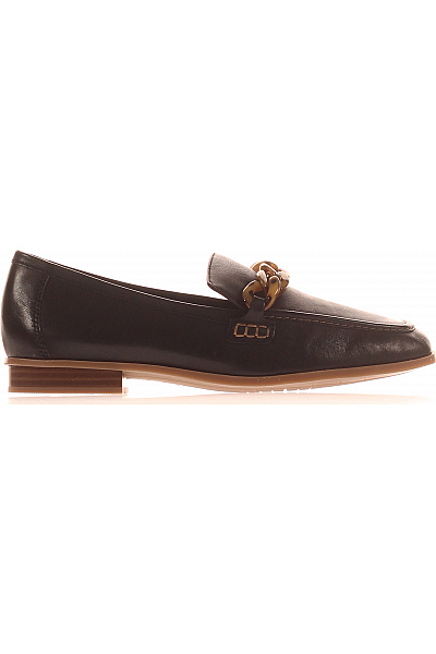 Clarks Dámské Kožené Mokasíny Elegantní Na Nízkém Podpatku